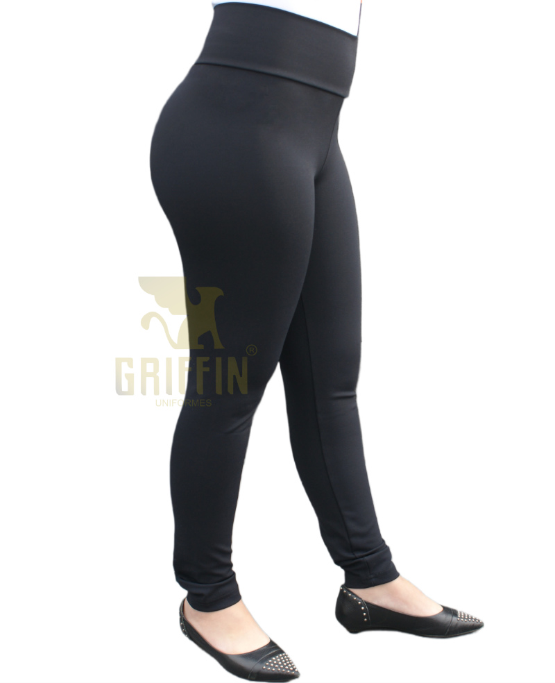 Legging Cós Alto Preta